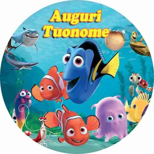 Cialda nemo dory - dory, nome