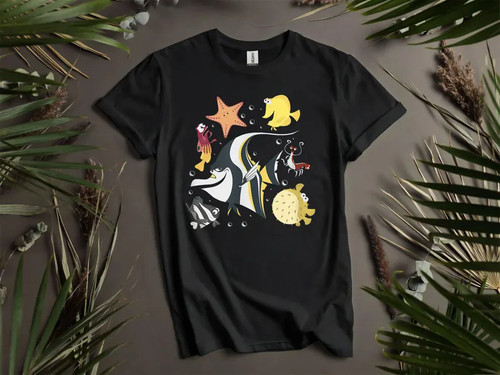 Maglietta fish tank gang - maglietta,