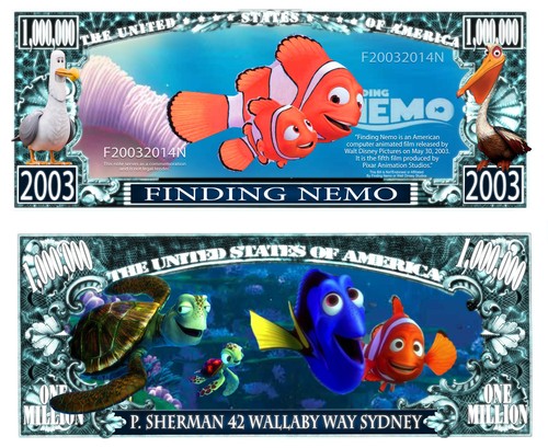 Nemo billet million dollar - billet,